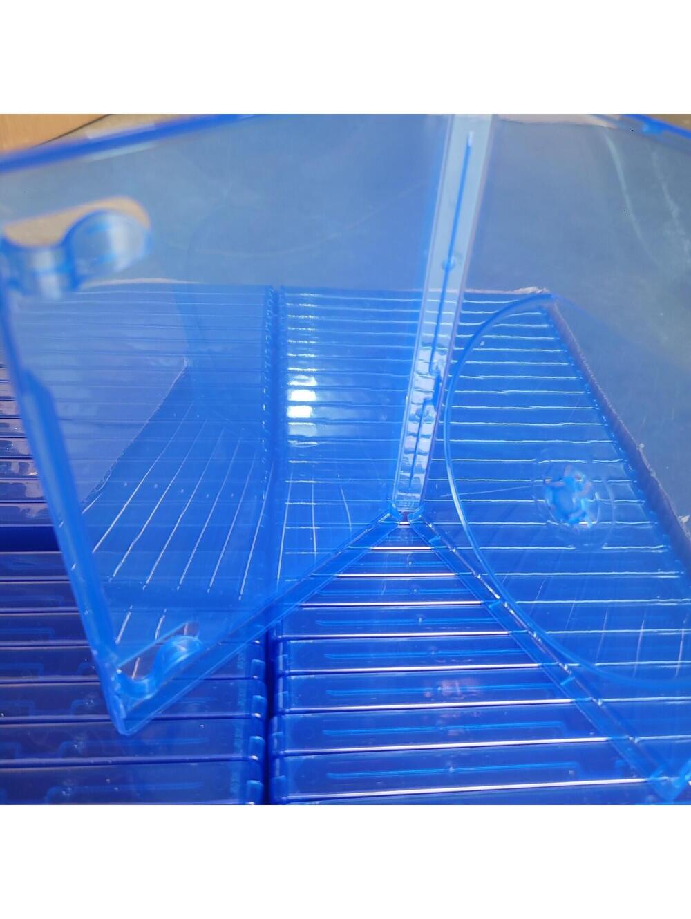 Lot of 50 PS4 / PS5 Game Case Replacement Clear Blue - Picture 6 of 7